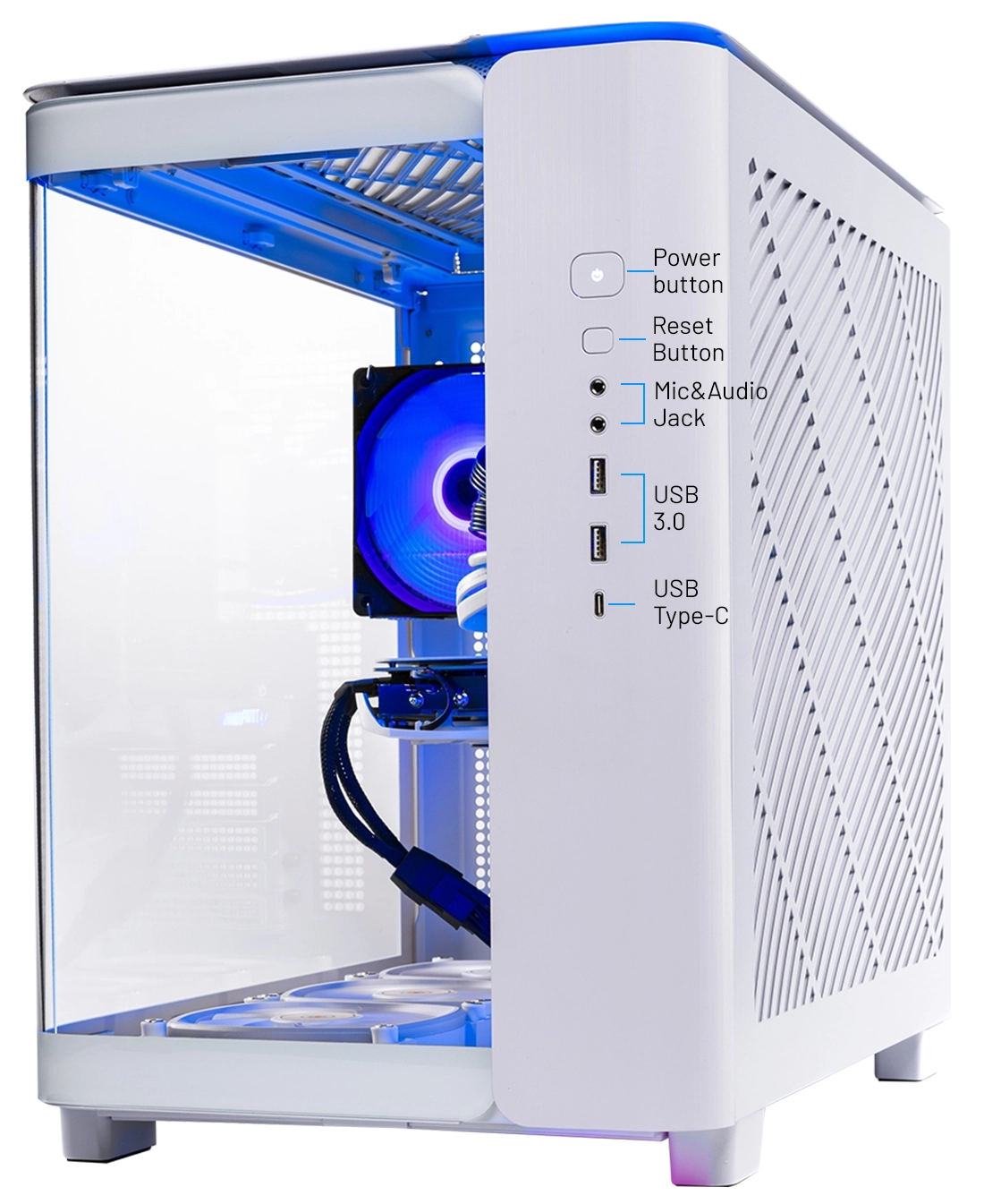 Front I/O design