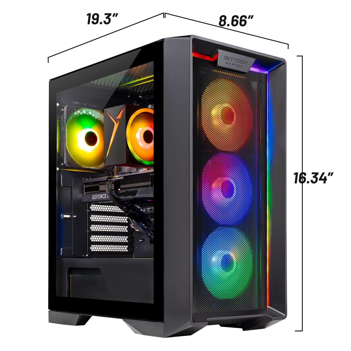 Nebula Gaming PC - Intel Intel i5 14400F, Nvidia Nvidia RTX 5060 Ti 16GB - Thumbnail 2