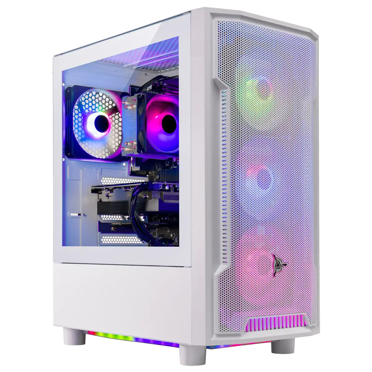 Archangel 4 Gaming PC - AMD AMD Ryzen 5 7600X, Nvidia Nvidia RTX 4060 - Front View