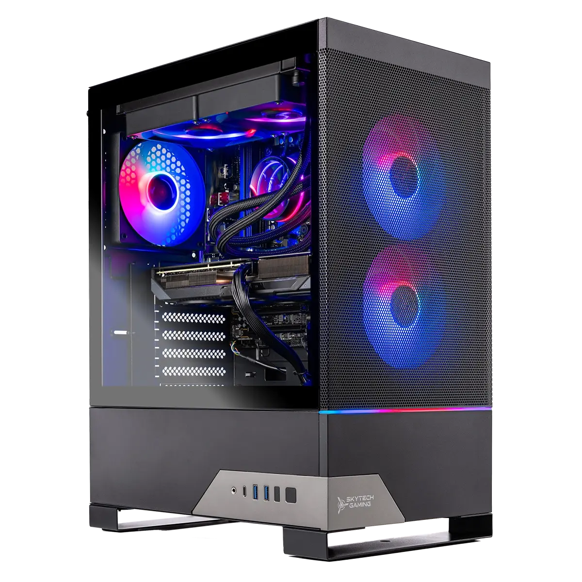 Nebula 2 Gaming PC | R7 9700X, Radeon 9060XT 16GB | Skytech Gaming