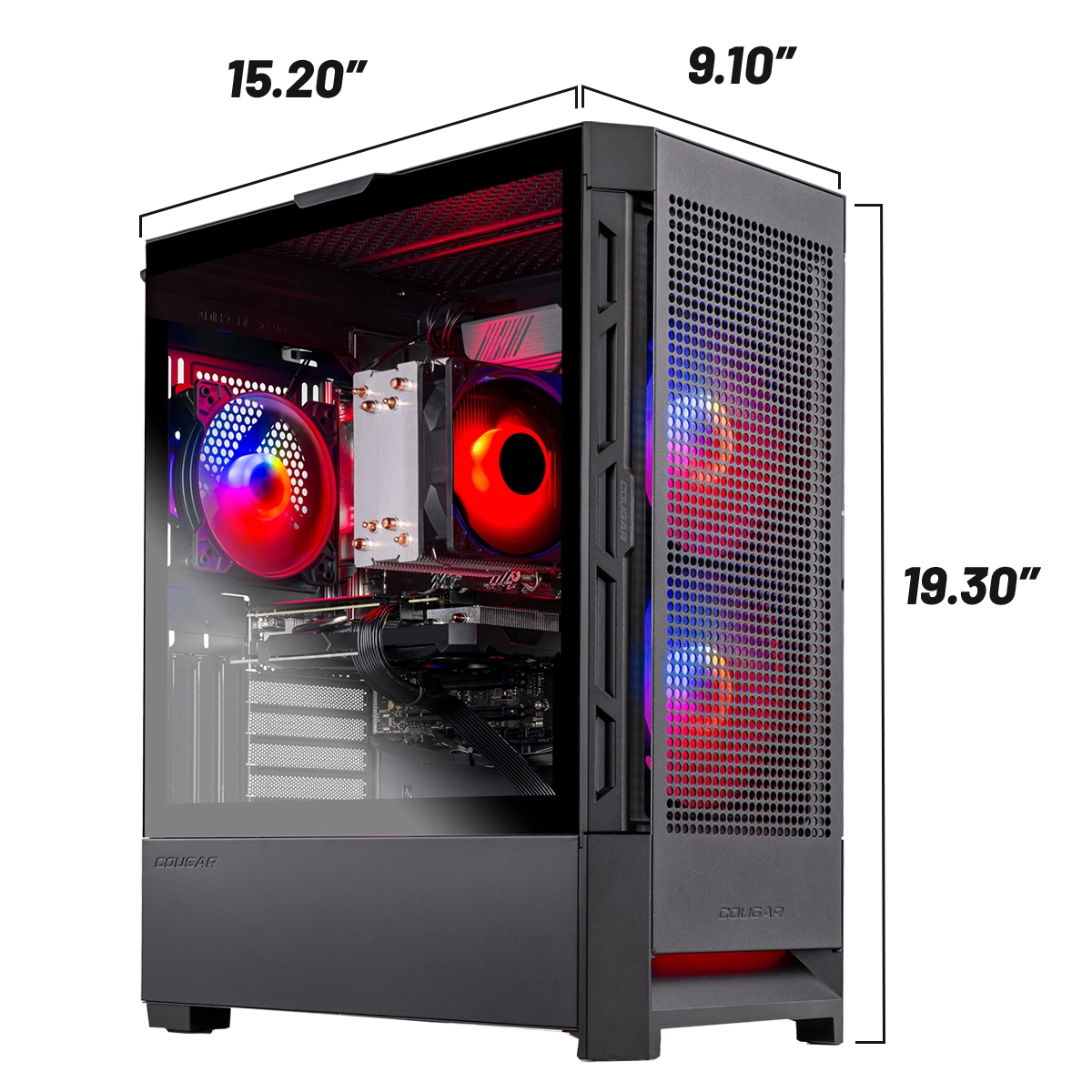 Blaze 4 Mini Gaming PC - AMD AMD R7 5700, Nvidia Nvidia RTX 5060 - Thumbnail 2