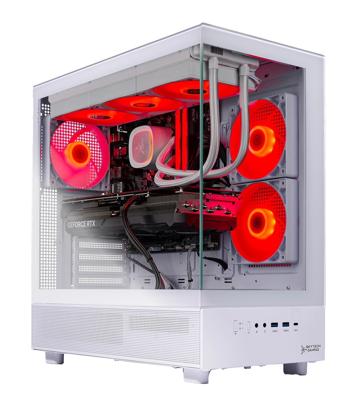 Azure3 Gaming PC - AMD AMD R7 9800X3D, Nvidia Nvidia RTX 5070 Ti 16GB - Thumbnail 3