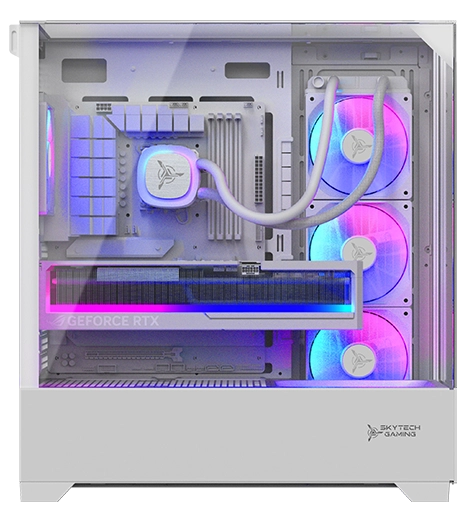 Archangel 5 Gaming PC with a tempered glass