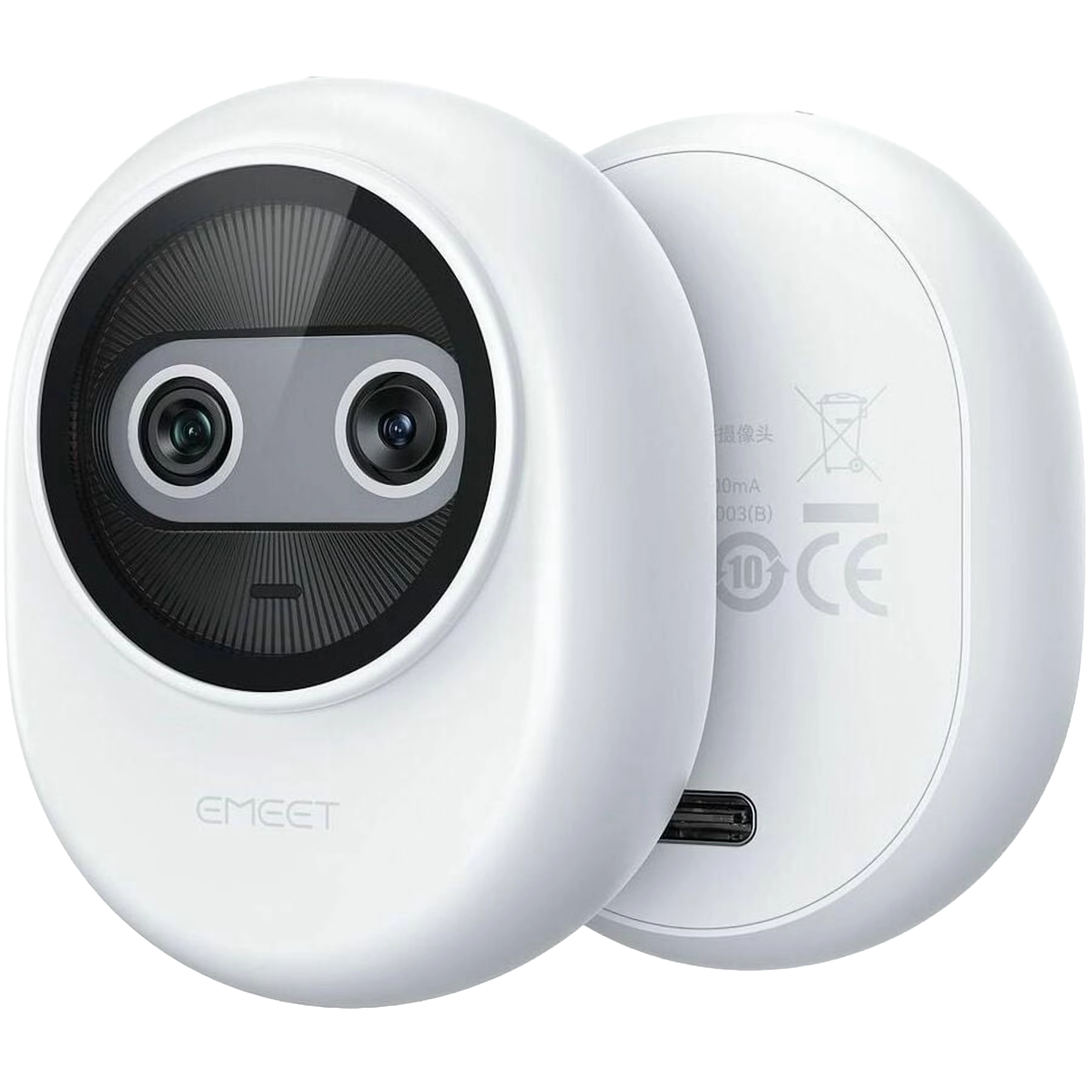 EMEET Webcam, White, Retail, 1 Pack(s)
