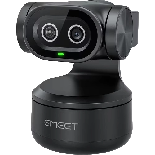 EMEET PIXY 4K AI Dual-Lens PTZ Webcam with Gesture