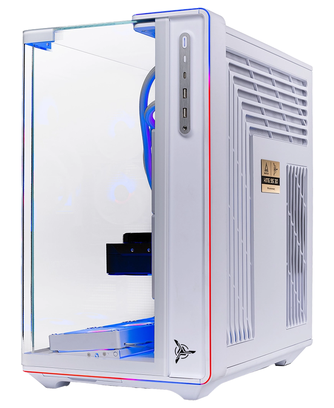 Prism 5 front panel I/O.