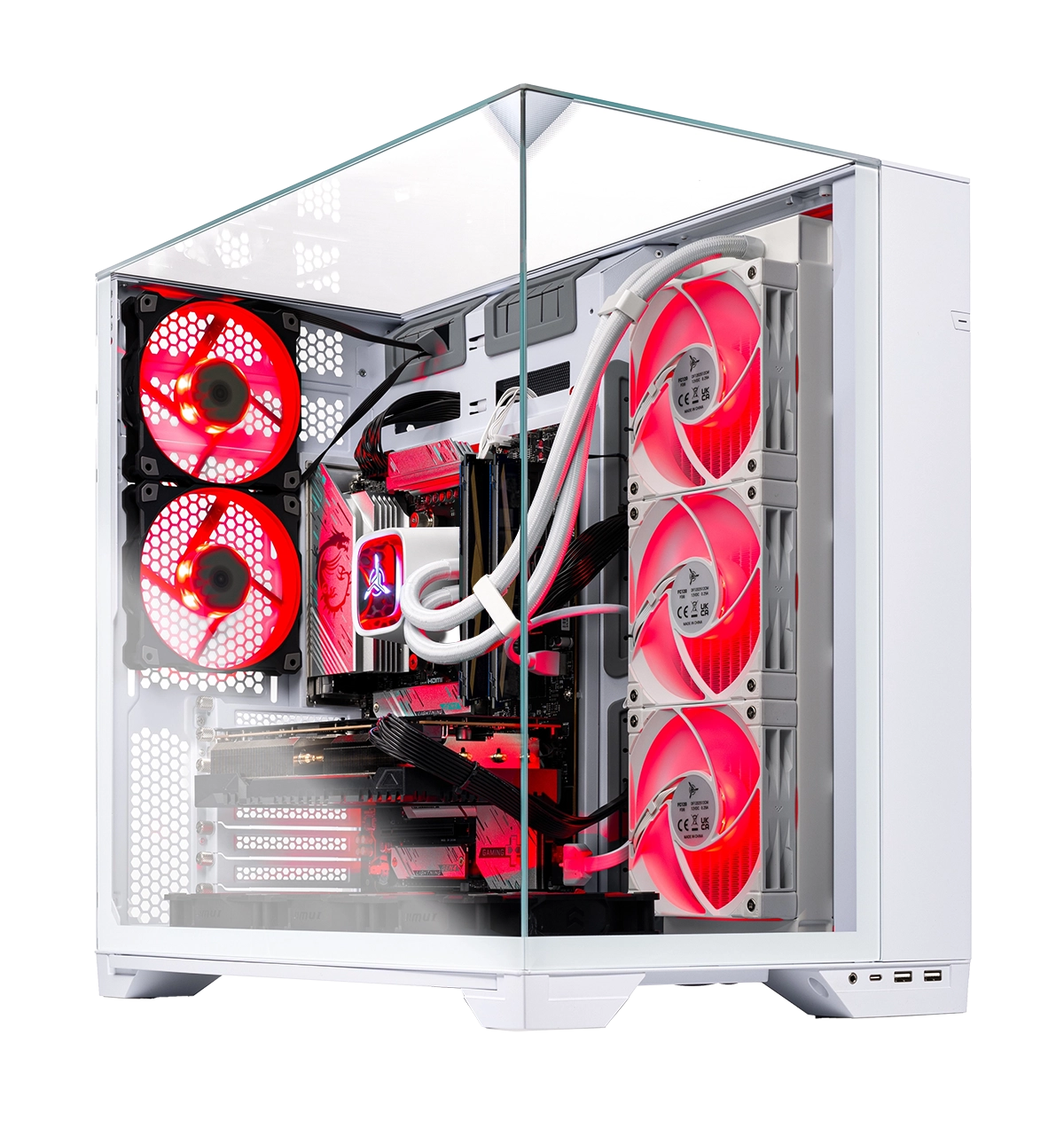 O11 Vision Gaming PC - AMD AMD R7 9700X, Nvidia Nvidia RTX 5070 12GB - Thumbnail 3