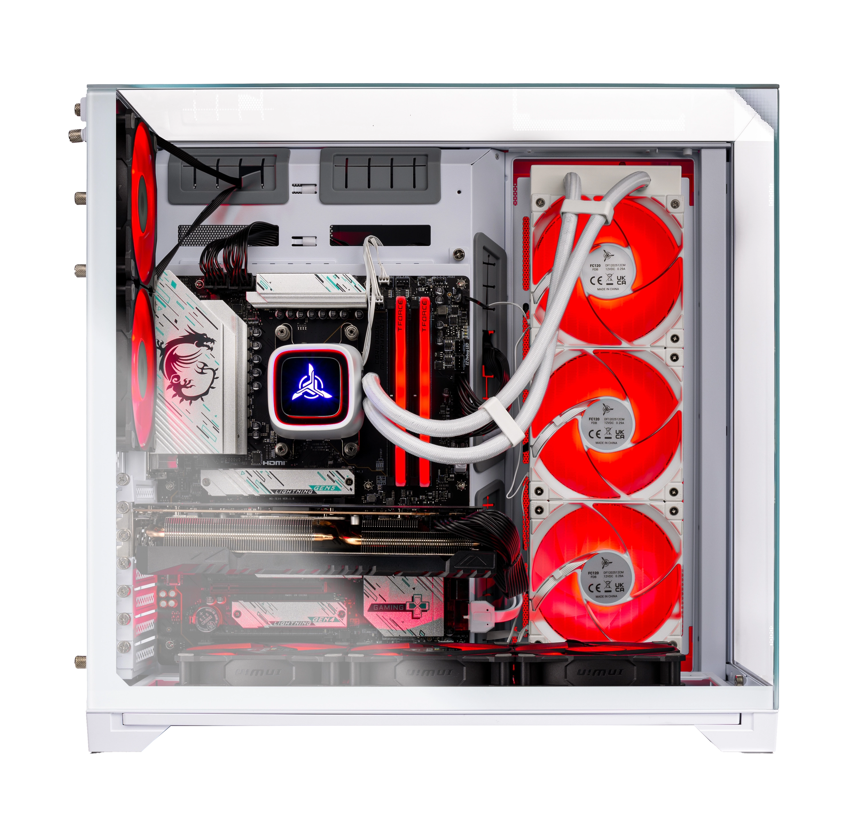 O11 Vision Gaming PC - AMD AMD R9 9950X, AMD AMD Radeon 7900XTX - Thumbnail 4