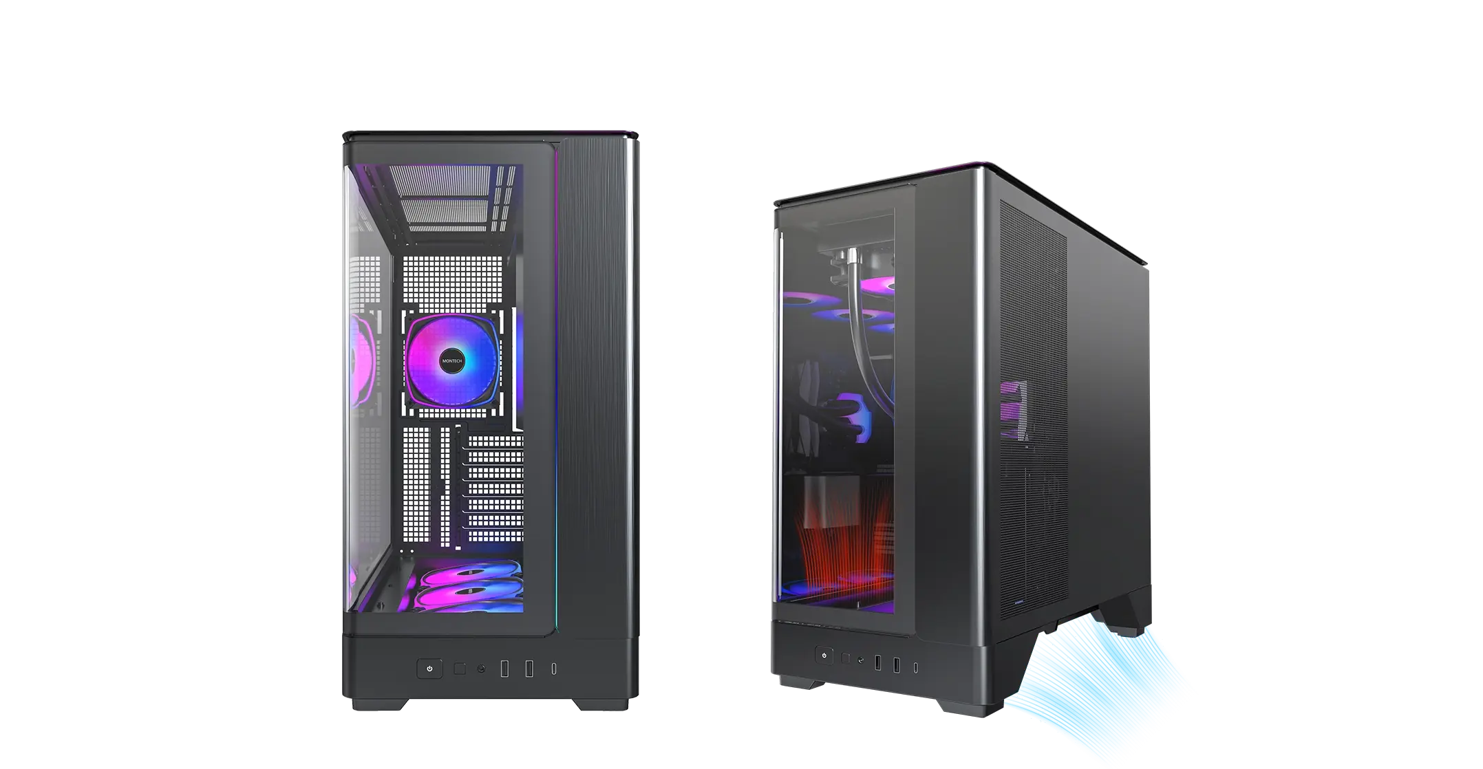 Dual chamber layout