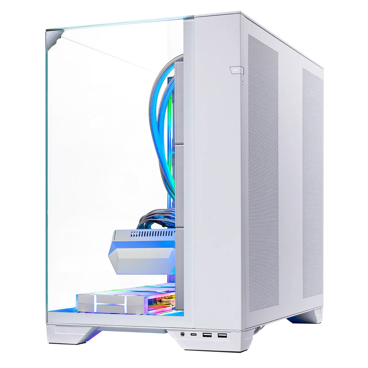O11 Vision Gaming PC - AMD AMD R7 9800X3D, AMD XFX Mercury OC 9070XT White - Thumbnail 3