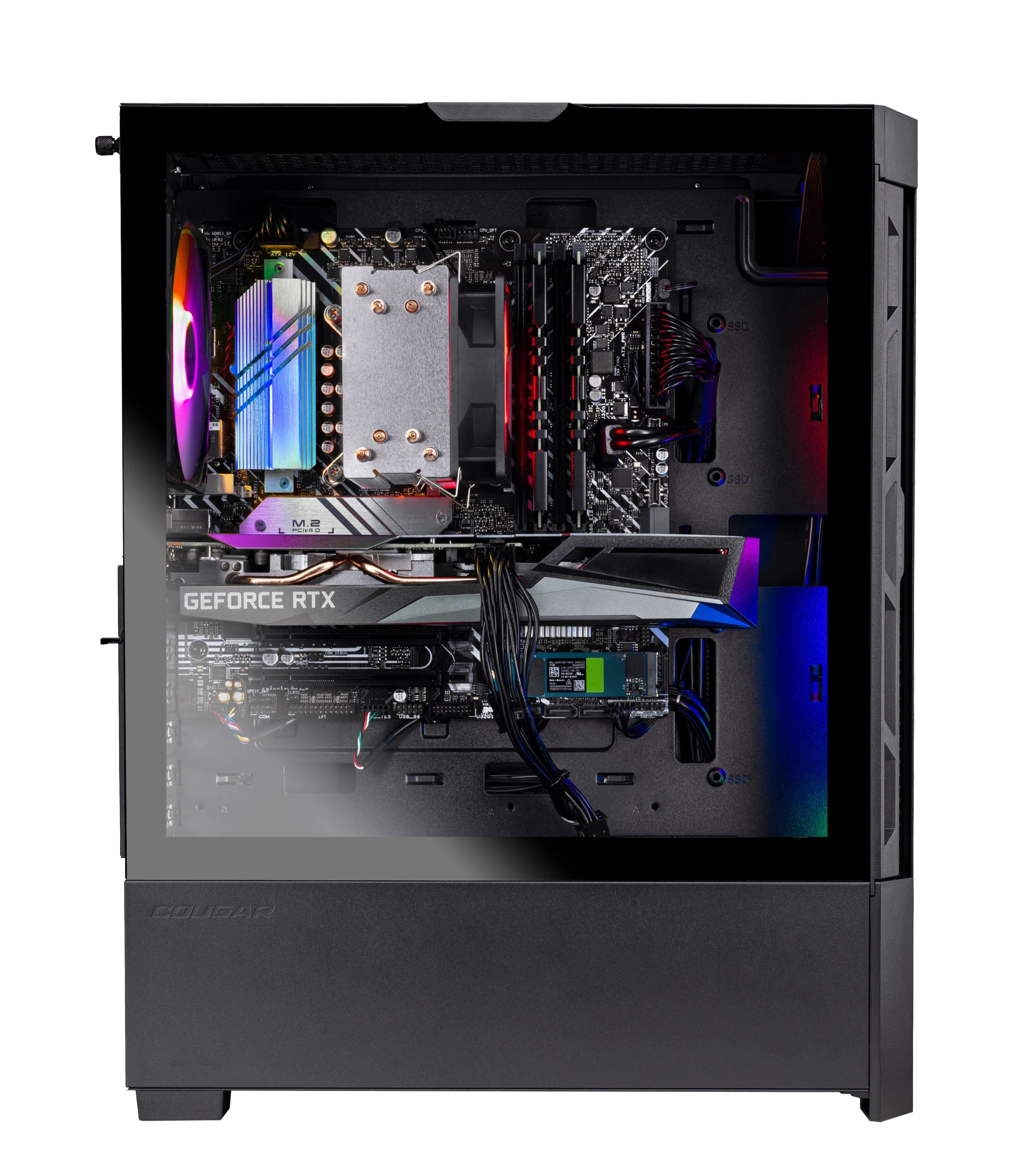 Blaze 4 Mini Gaming PC - AMD AMD R7 7700, Nvidia Nvidia RTX 5060 Ti 16GB - Thumbnail 2