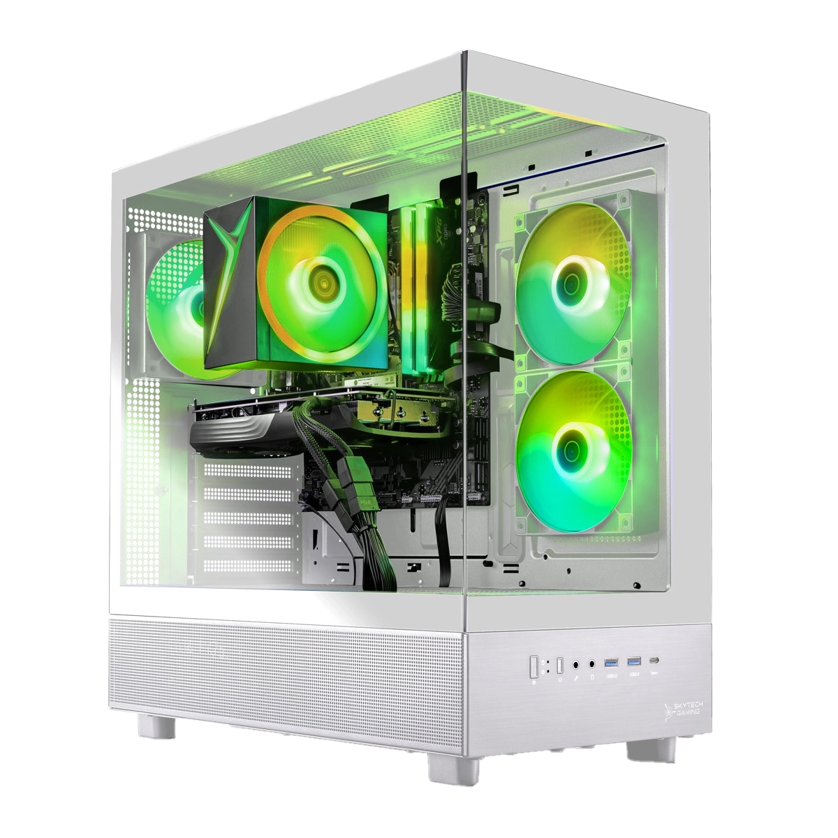 Azure3 Gaming PC - Intel Intel i5 13400F, Nvidia Nvidia RTX 4060 - Thumbnail 2