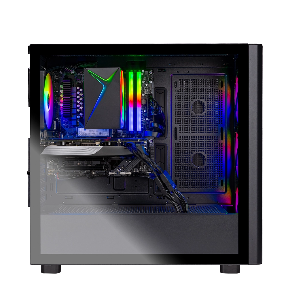 Chronos 3 Gaming PC - AMD AMD R5 9600X, Nvidia Nvidia RTX 5070 12GB - Thumbnail 2