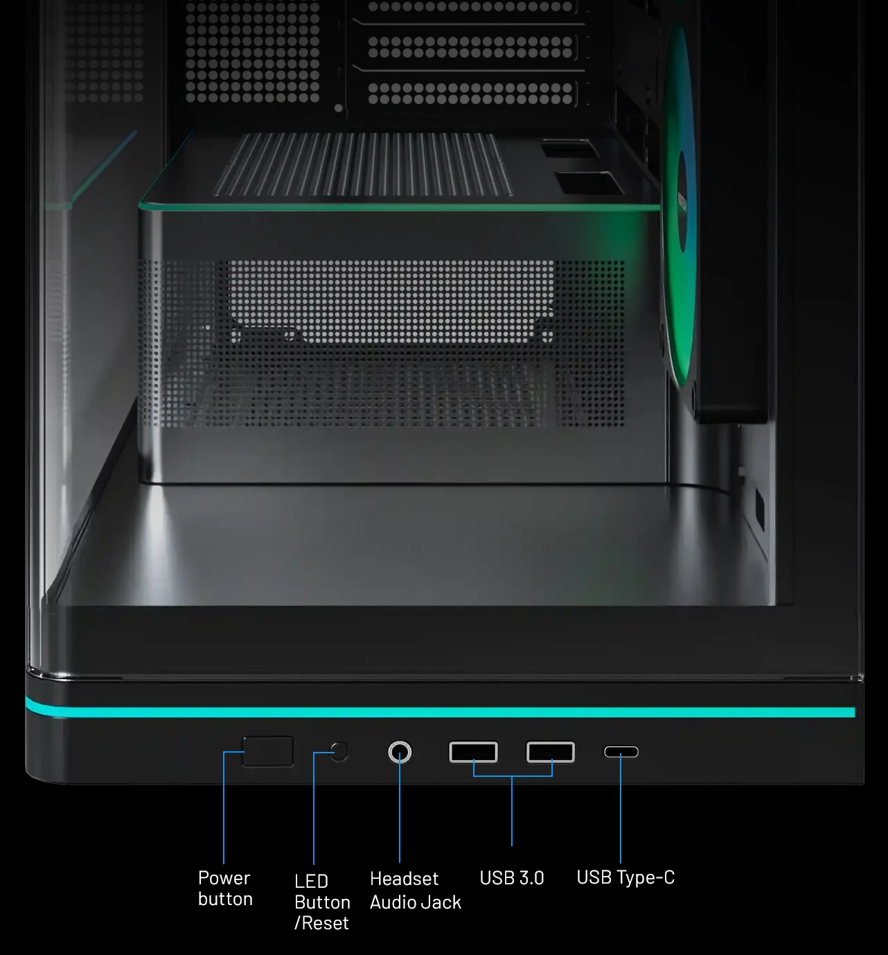 Blaze 5 Front I/O design.