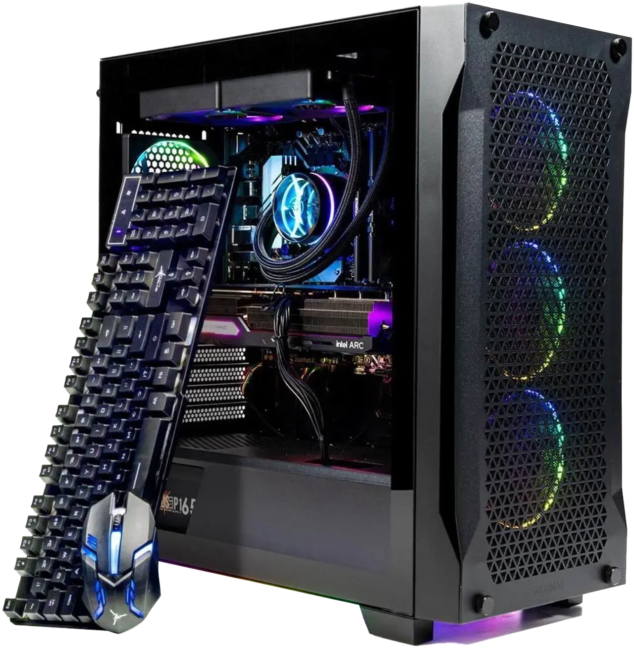 Maverick Gaming PC - Intel Intel i5 13400F, Intel Intel Arc A770 16GB - Front View