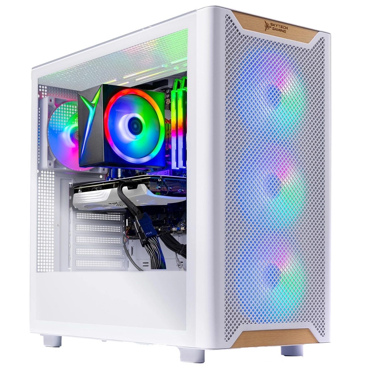 Chronos3 Gaming PC - Intel Intel i3 12100F, Nvidia Nvidia RTX 5060 Ti 8GB - Front View