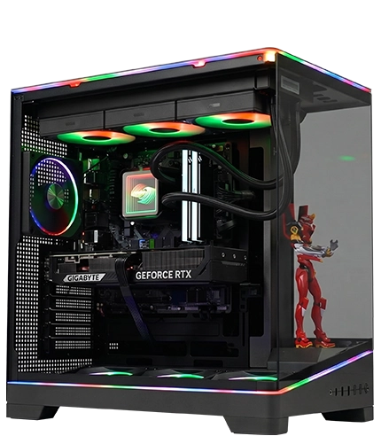 The Harpy chassis includes a dedicated display platform.