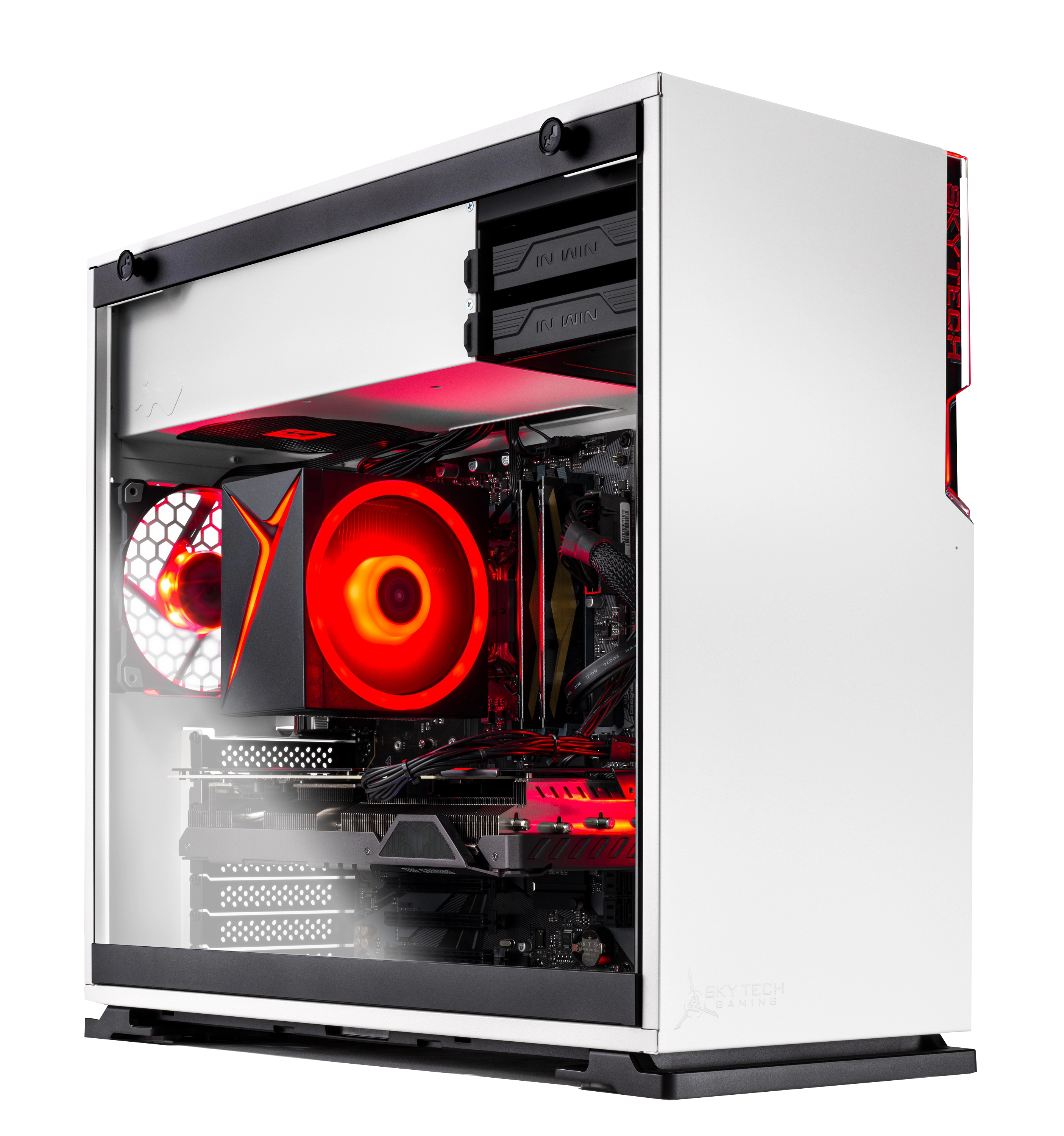 送料無料Skytech Gaming Shiva Gaming PC Desktop - Intel Core i5 12400F 2.5 GHz, NVIDIA RTX 4060, 1TB NVME SSD, 16GB DDR4 RAM 3200, 650W Gold PS並行輸入 Skytech Shiva Gaming PC Desktop - AMD Ryzen 5 5600X 3.7GHz, RTX