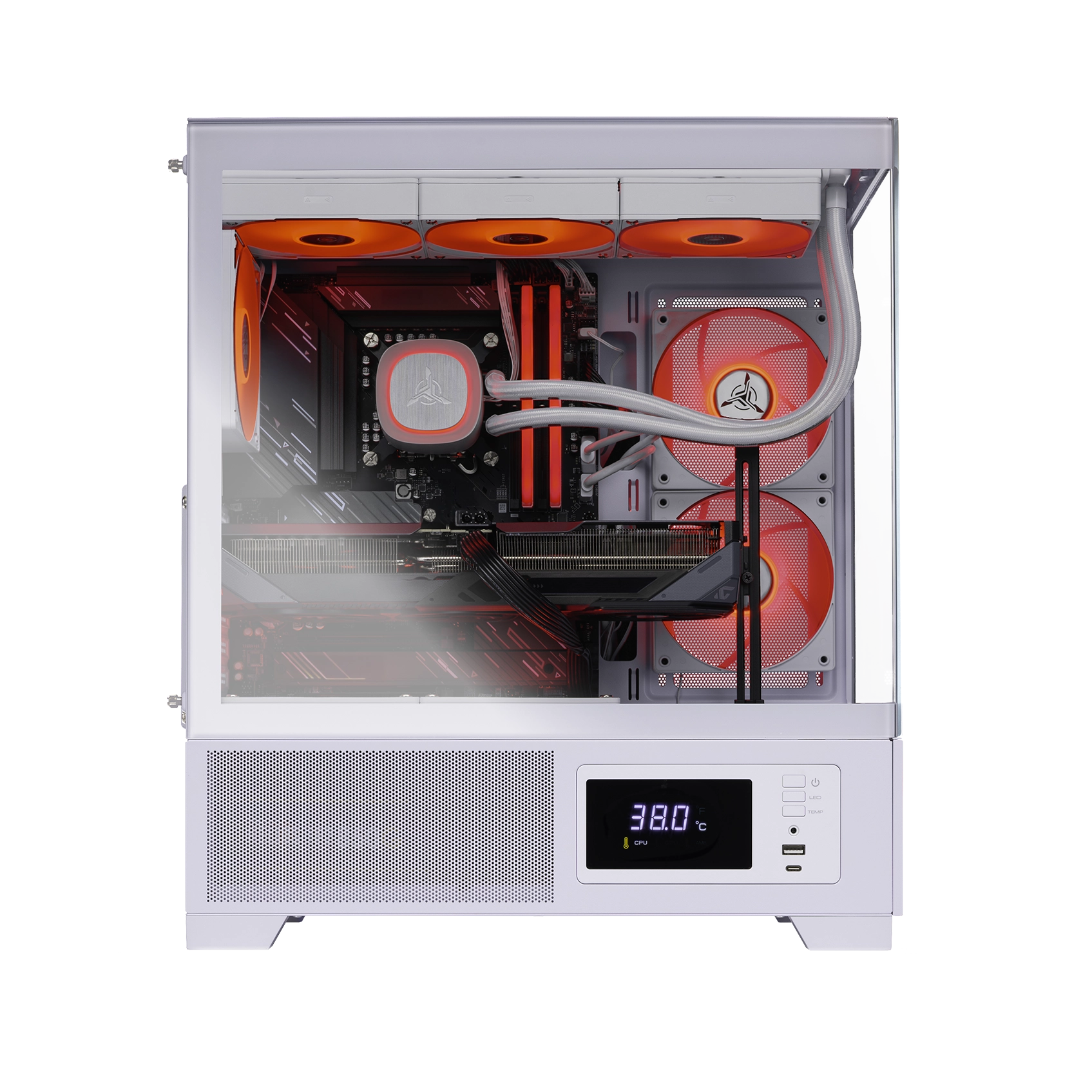 Azure 3 Plus Gaming PC - AMD AMD R7 9800X3D, AMD AMD Radeon 9070 XT - Thumbnail 4