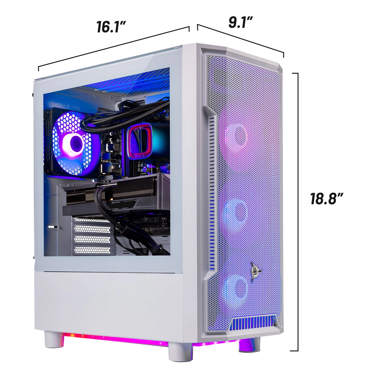 Archangel 4 Gaming PC - Intel Intel i5 14400F, Nvidia Nvidia RTX 5060 Ti 16GB - Thumbnail 2