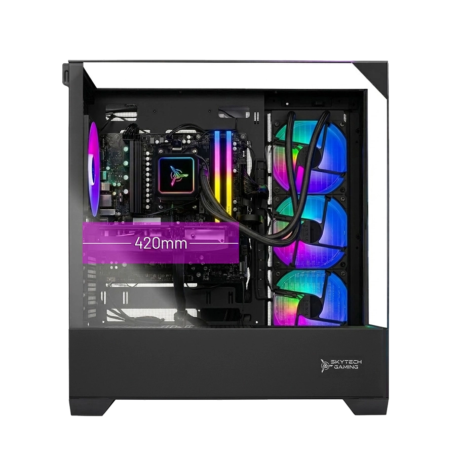 Shadow 5 supports a 420mm GPU