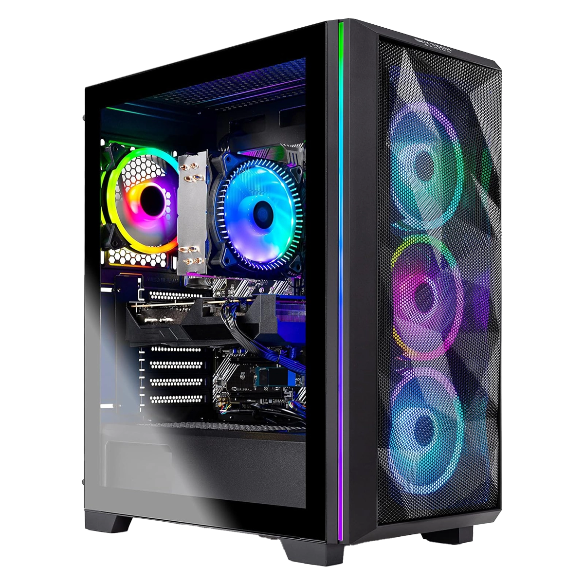 CHRONOS Gaming PC - Intel Intel i7 12700F, Nvidia Nvidia RTX 3070 - Front View