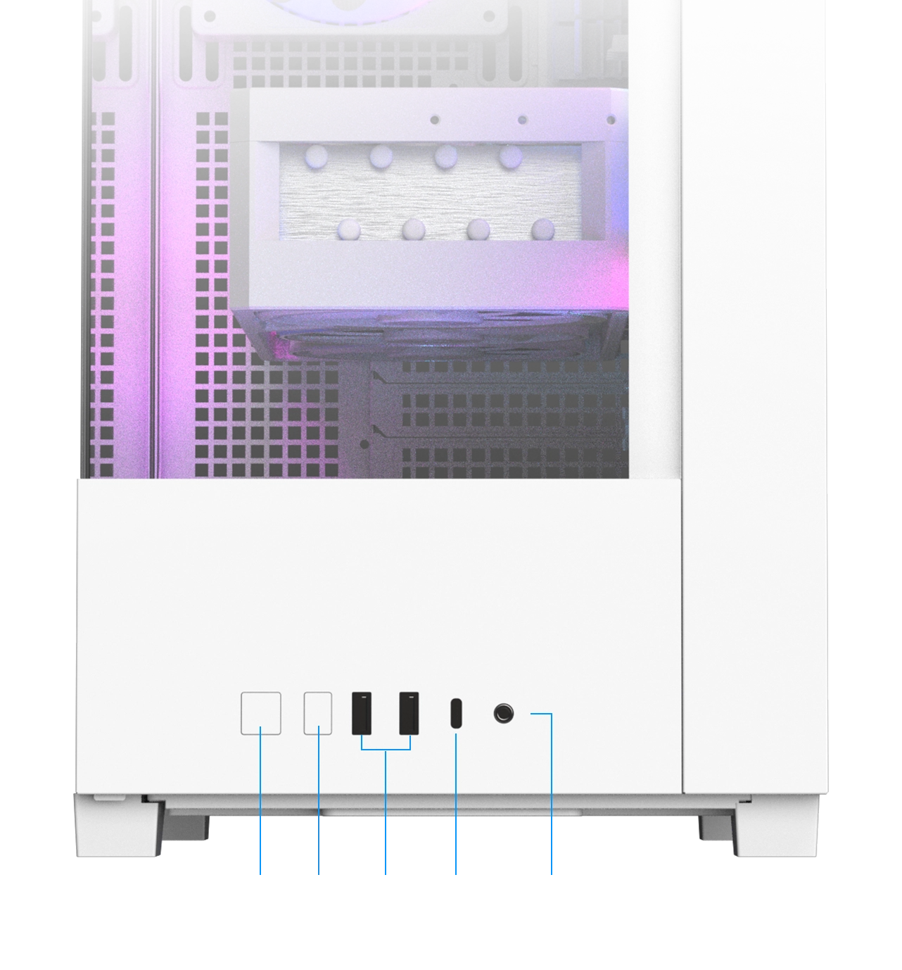 Front I/O design