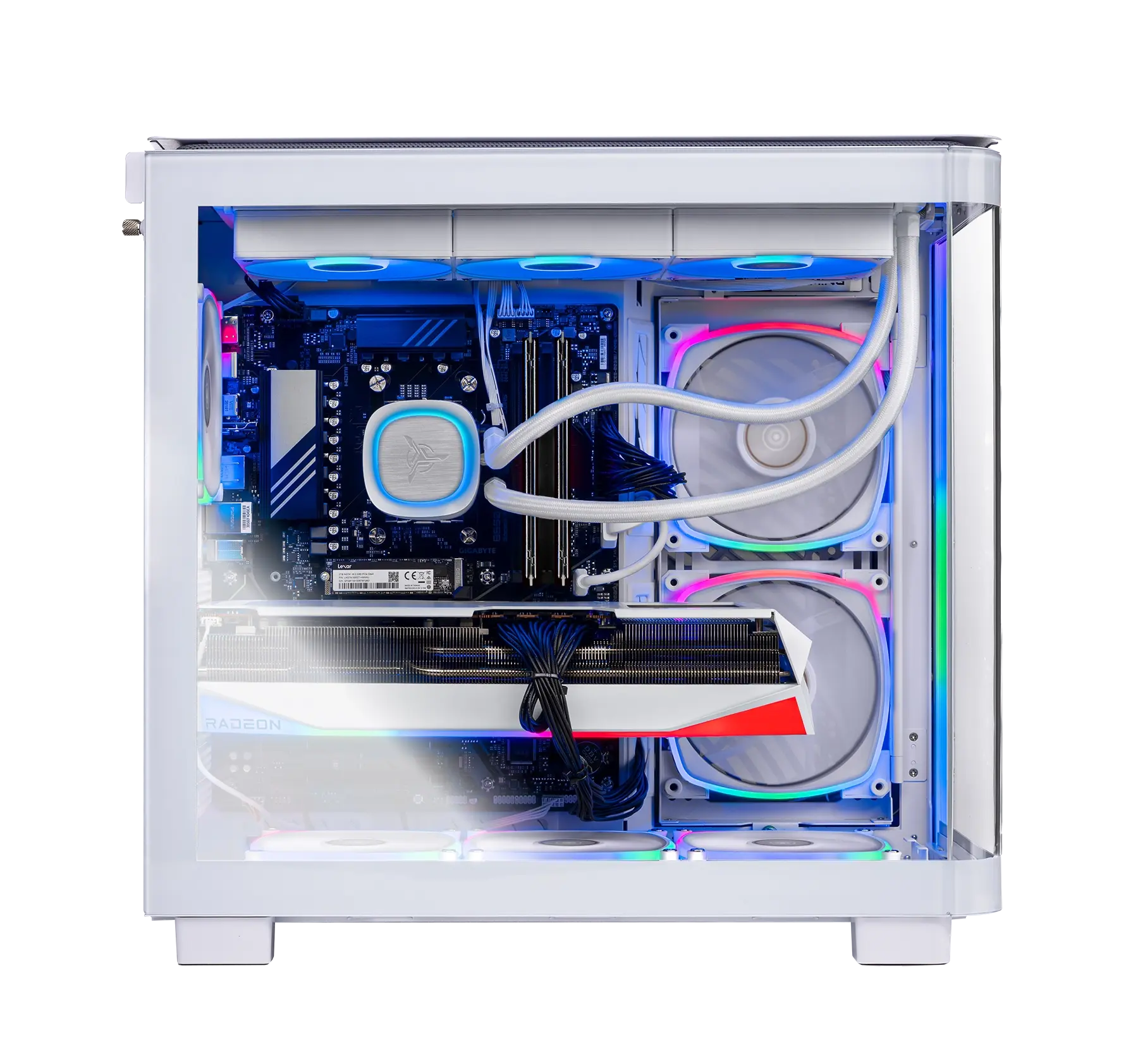 King 95 Gaming PC - AMD AMD R7 9800X3D, AMD AMD Radeon 9070 XT - Thumbnail 2