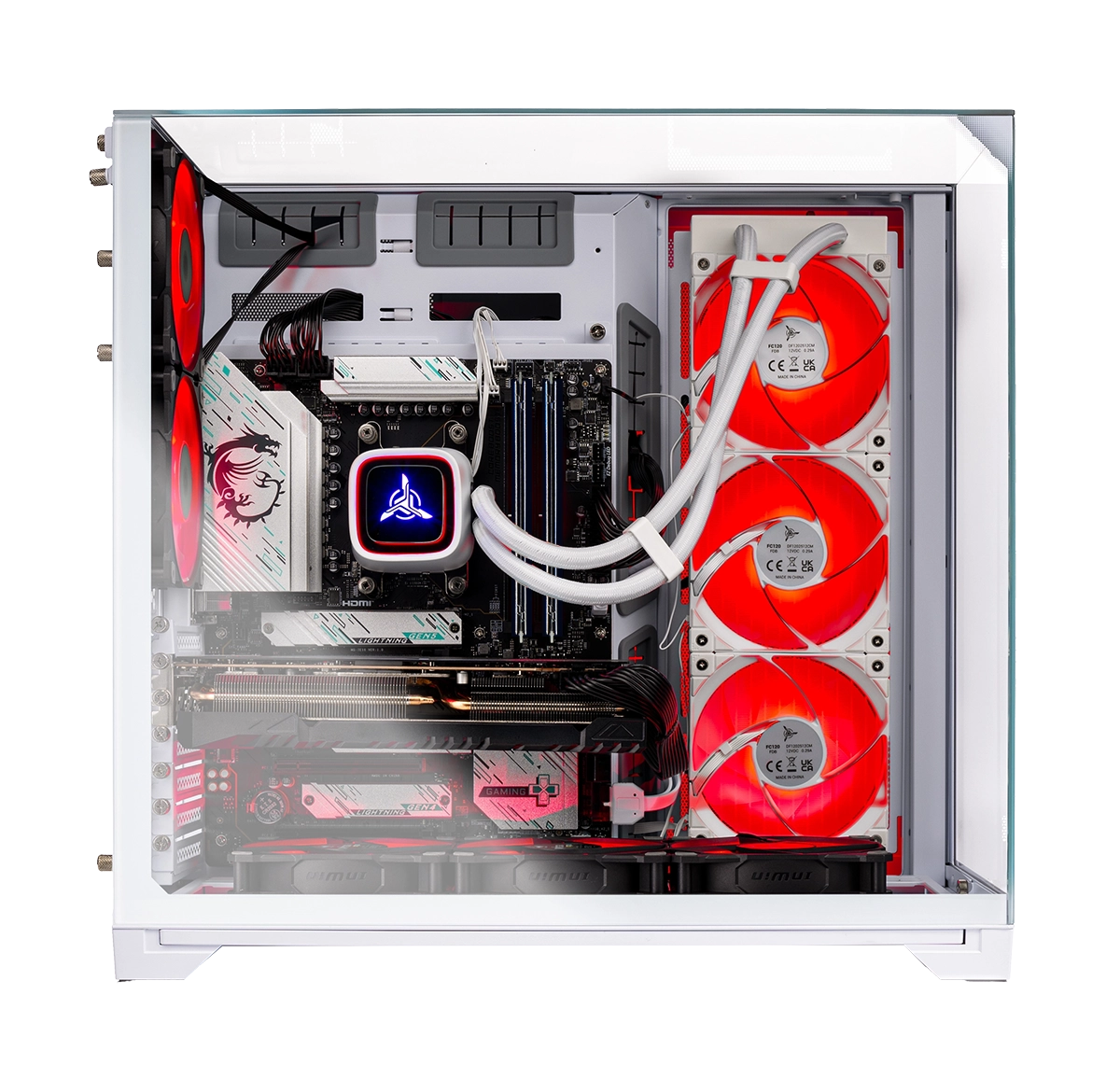 O11 Vision Gaming PC - AMD AMD R7 9700X, Nvidia Nvidia RTX 5070 12GB - Thumbnail 5